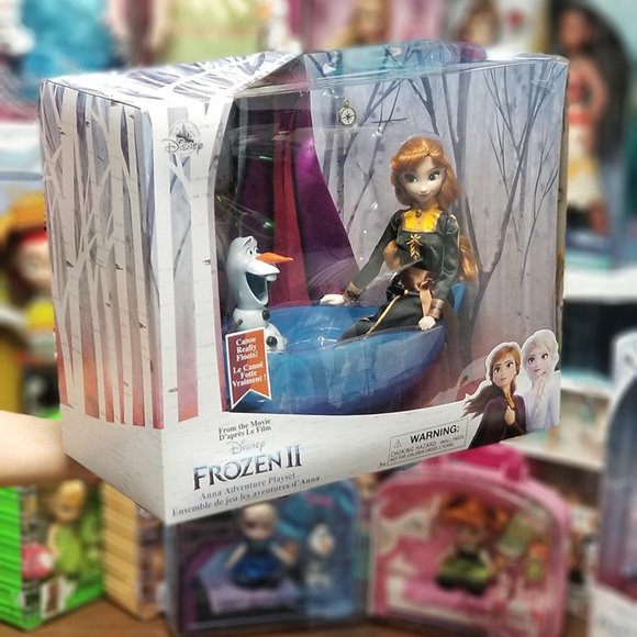 Authentic Disney Store Frozen 2 Elsa Bedroom Playset and Anna Adventure Playset - Picture 8 of 13